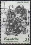 Stamps Spain -  Literatura Española 