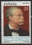 Stamps Spain -  Centenario d´l´muerte d´Antonio Canovas dl´Castillo