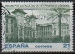 Stamps Spain -  150º aniversario d´l´Facultad Veterinaria d´Cordoba