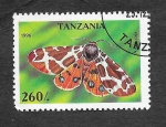 Sellos de Africa - Tanzania -  1450  - Mariposa