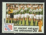 Sellos de America - San Vicente y las Granadinas -  2118 - Mundial de fútbol Estados Unidos 94, Selección de Irlanda