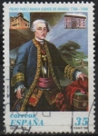 Stamps Spain -  II centenario del fallecimiento d´Pedro Pablo Abarca Conde d´Aranda