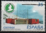 Stamps Spain -  X aniversario d´l´Base Antartida española Juan Carlos I