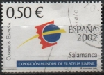 Stamps Spain -  Exposicion Mundial d´Filatelia  Juvenil España´2002