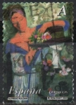 Stamps Spain -  La mujer y las Flores