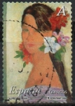 Stamps Spain -  La mujer y las Flores