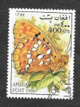 Stamps Afghanistan -  Mi1798 - Mariposas