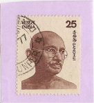 Sellos del Mundo : Asia : India : Gandhi