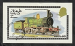 Stamps Oman -  DHUFAR - Centº de Churchill, locomotora