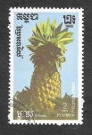 Stamps Cambodia -  733 - Piña