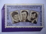 Sellos del Mundo : America : El_Salvador : Sesquicentenario del Primer Grito de Independencia de centro América 5 de Nov. de 1811 .