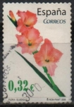 Stamps Spain -  Gladiolo