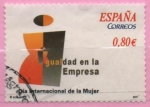 Stamps Spain -  Dia internacional d´l´Mujer