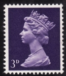 Stamps United Kingdom -  BÁSICOS -Isabel ll