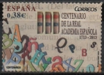 Stamps Spain -  III centenario d´l´Real Academia Española 