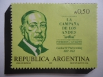 Stamps Argentina -  La Campaña de los Andes - Carlos Alberto Pueyrredon 1887-1962-