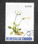 Stamps North Korea -  1261 - Plantas Alpinas