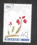 Sellos de Asia - Corea del norte -  1264 - Plantas Alpinas