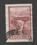 Stamps Argentina -  Puente del inca en Mendoza