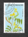 Stamps S�o Tom� and Pr�ncipe -  819c - Plantas Medicinales