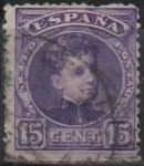 Stamps Spain -  Alfonso XIII