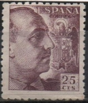 Stamps Spain -  General Franco