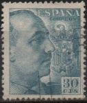 Stamps Spain -  General Franco