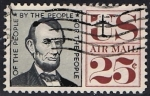 Stamps United States -  60 - Abraham Lincoln