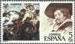 Stamps Spain -  2464 - Centenarios - Pedro Pablo Rubens (1577-1640) y Centauros y Lapitas