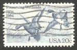 Stamps United States -  1539 - Patos salvajes