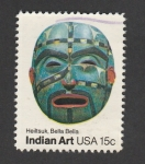 Sellos de America - Estados Unidos -  Arte indio. Heiltsuk