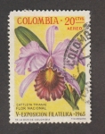 Sellos de America - Colombia -  Flor Cattleya trianae