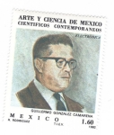 Stamps Mexico -  Científicos contemporáneos. Guillermo Gónzalez Camarena