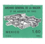 Stamps Mexico -  Archivo general de la nacion