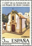 Stamps Spain -  2478 - V Centenario de la Fundación de Las Palmas de Gran Canaria - Ermita de Colón