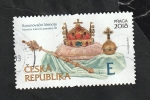 Stamps Czech Republic -  825 - Corona de San Wenceslas