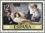 Stamps Spain -  2485 - Pablo Ruiz Picasso - Ciencia y caridad