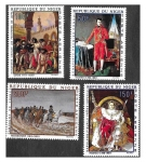 Stamps Africa - Niger -  C100-C103 Napoleón Bonaparte (1769-1821)
