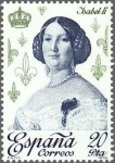 Stamps Spain -  2502 - Reyes de España, Casa de Borbón - Isabel II