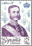 Stamps Spain -  2503 - Reyes de España, Casa de Borbón - Alfonso XII