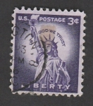 Stamps United States -  Estatua de la libertad