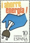 Stamps Spain -  2510 - Ahorro de energía - Electricidad