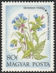 Stamps Hungary -  2324 - Flor pulmonaire veloute