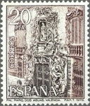 Stamps Spain -  2530 - Paisajes y monumentos - Palacio del Marqués de Dos Aguas (Valencia)
