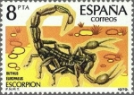 Sellos de Europa - Espaa -  2533 - Fauna - Invertebrados - Escorpión