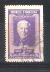 Stamps Dominican Republic -  RESERVADO adolfo alejandro novel