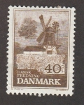 Stamps Denmark -  Molino de viento