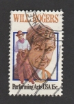 Sellos de America - Estados Unidos -  Will Rogers, actor