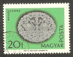 Stamps Hungary -  1630 - Encaje de Halas