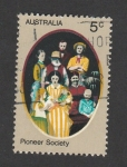 Stamps Australia -  sociedad de pioneros